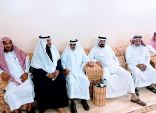 رئيس مركز الحكامية يعزي أسرة المهجري ومدير شرطة المضايا في وفاة خالته 