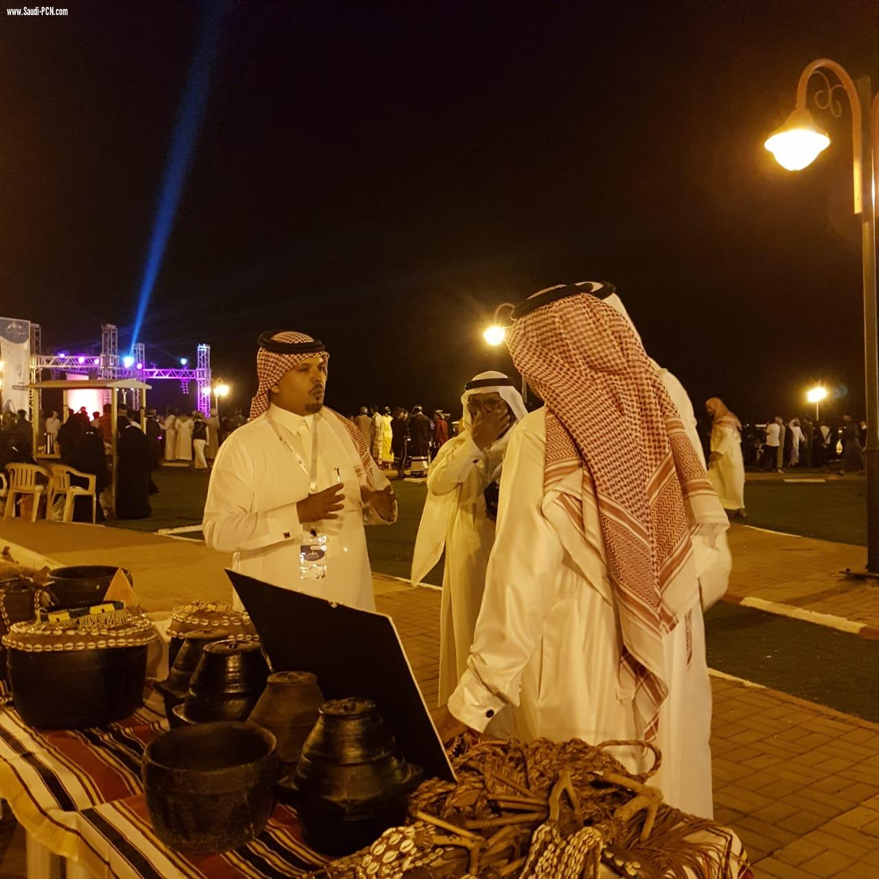 عضو الغرف السعودية محمد المالكي يزور فعاليات هروب الشتوية 