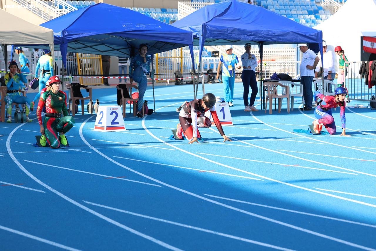 بطولة العالم لرياضة الإطفاء والإنقاذ تواصل منافساتها في يومها الثاني بسباق 100 متر حواجز