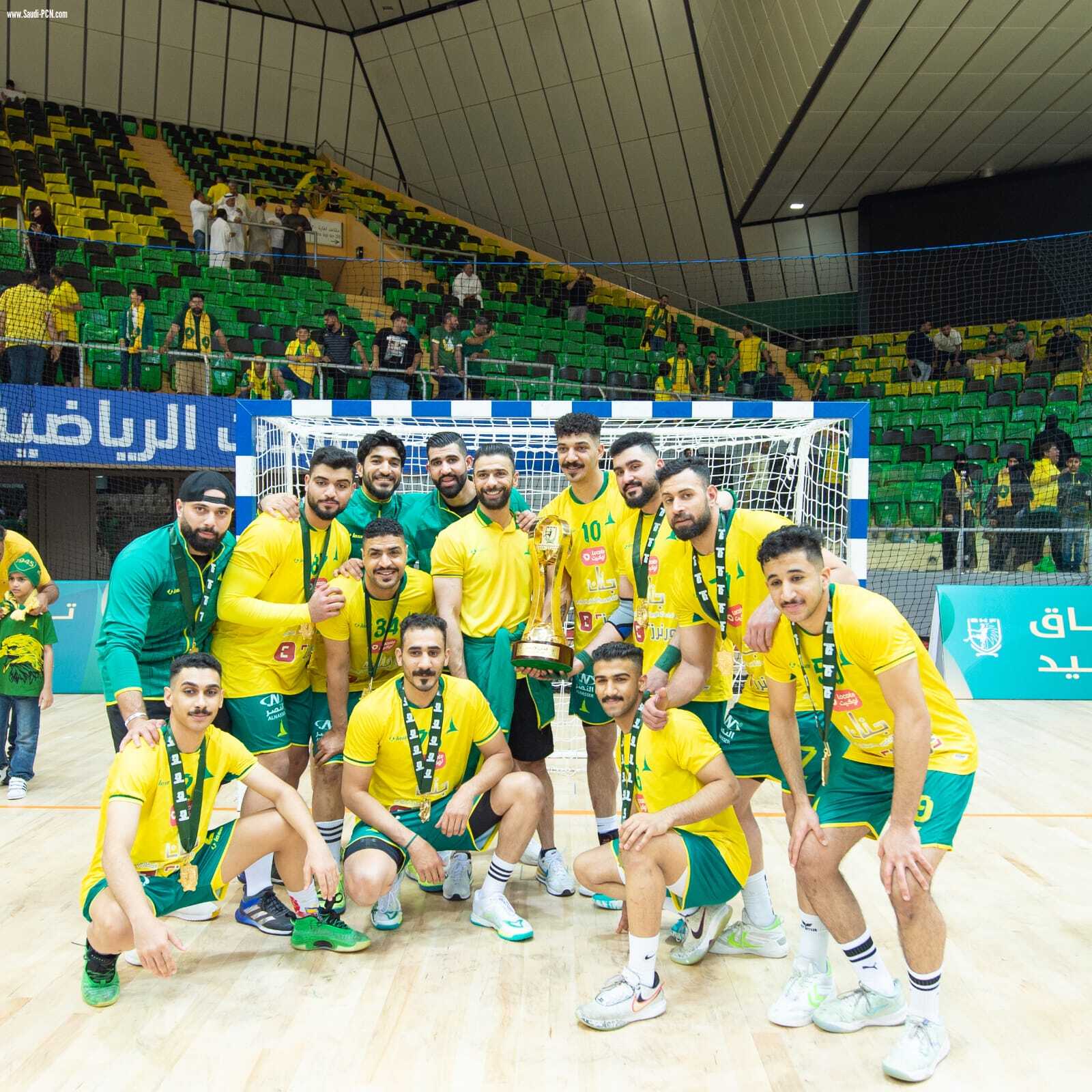 الخليج بطلًا لكأس الاتحاد السعودي لكرة اليد للرجال للمرة التاسعة في تاريخه