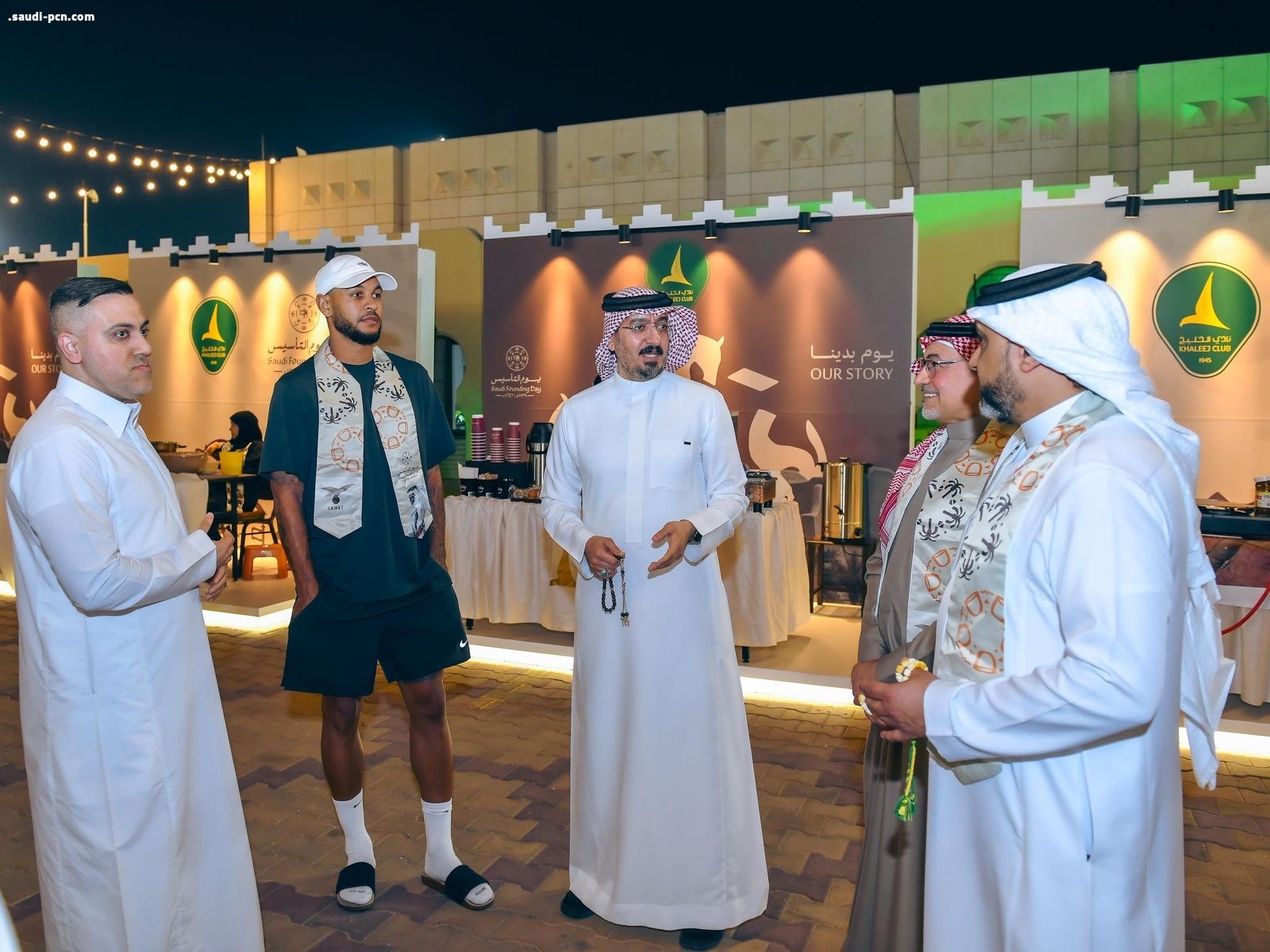 نادي الخليج يحتفي بيوم التأسيس في أجواء أسرية بحضور مجلس الإدارة