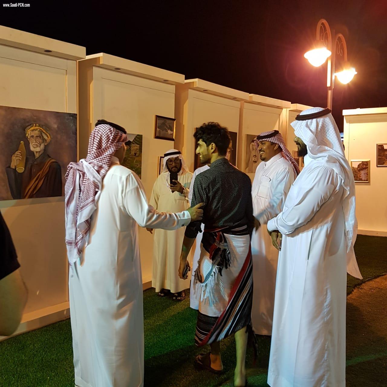 عضو الغرف السعودية محمد المالكي يزور فعاليات هروب الشتوية 
