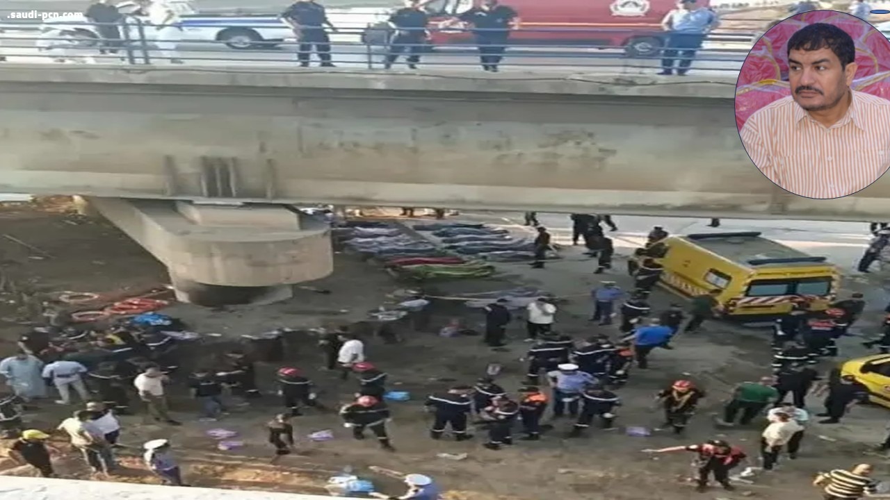 مأساة بالجزائر.. مقتل 18 إثر سقوط حافلة من جسر في مجرى نهر