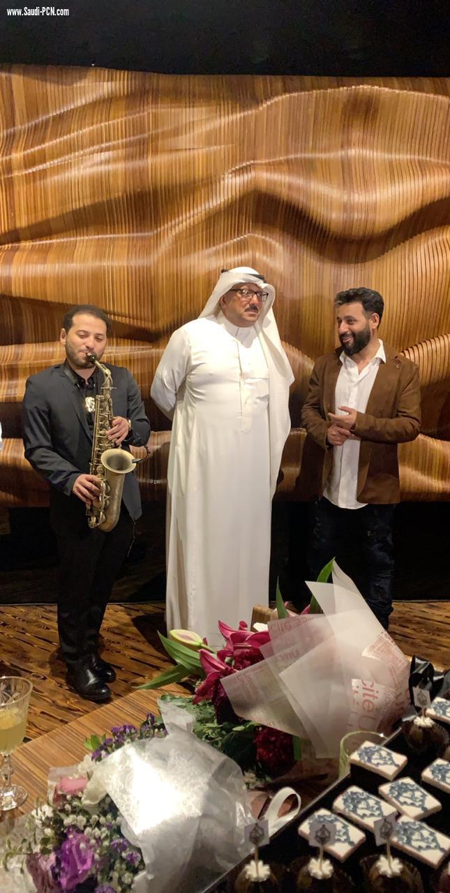 الأمير معتصم بن سعود يفتتح معرض عبد الله مغربي للفن و التصميم
