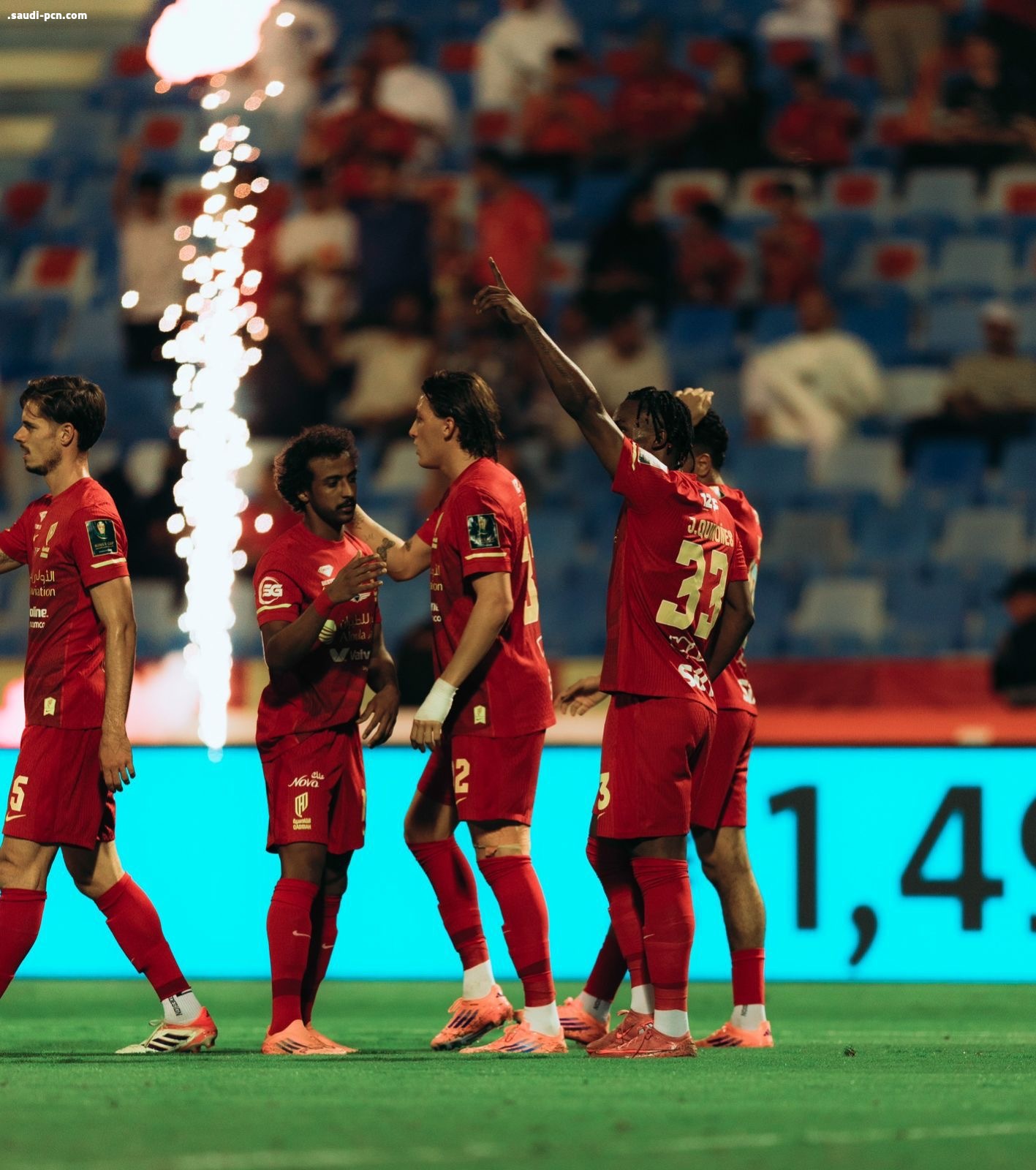 القادسية يعبر الحزم بثلاثية ويبلغ ربع نهائي كأس خادم الحرمين الشريفين 