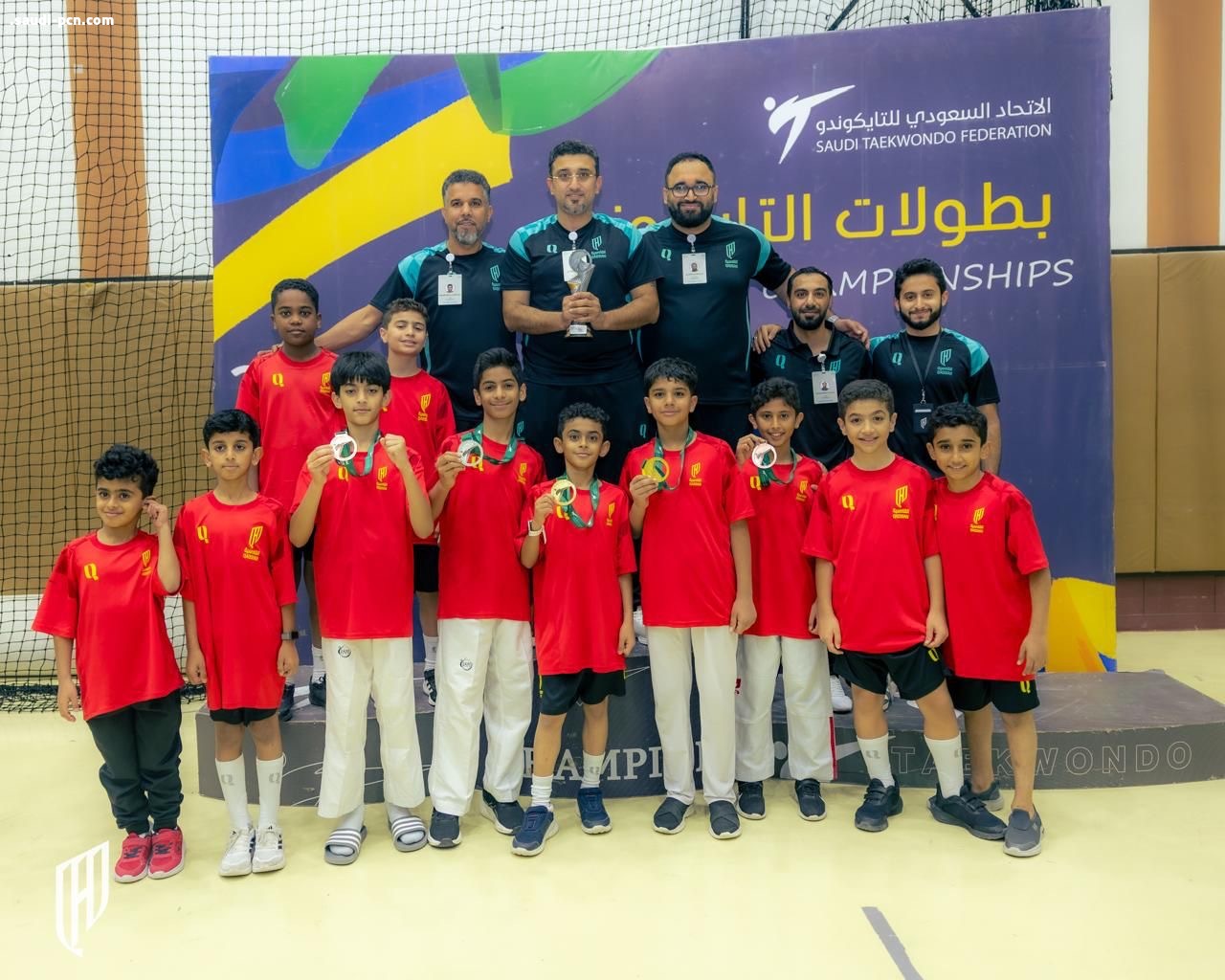 براعم القادسية وصيف بطولة المملكة التأهيلية للتايكوندو