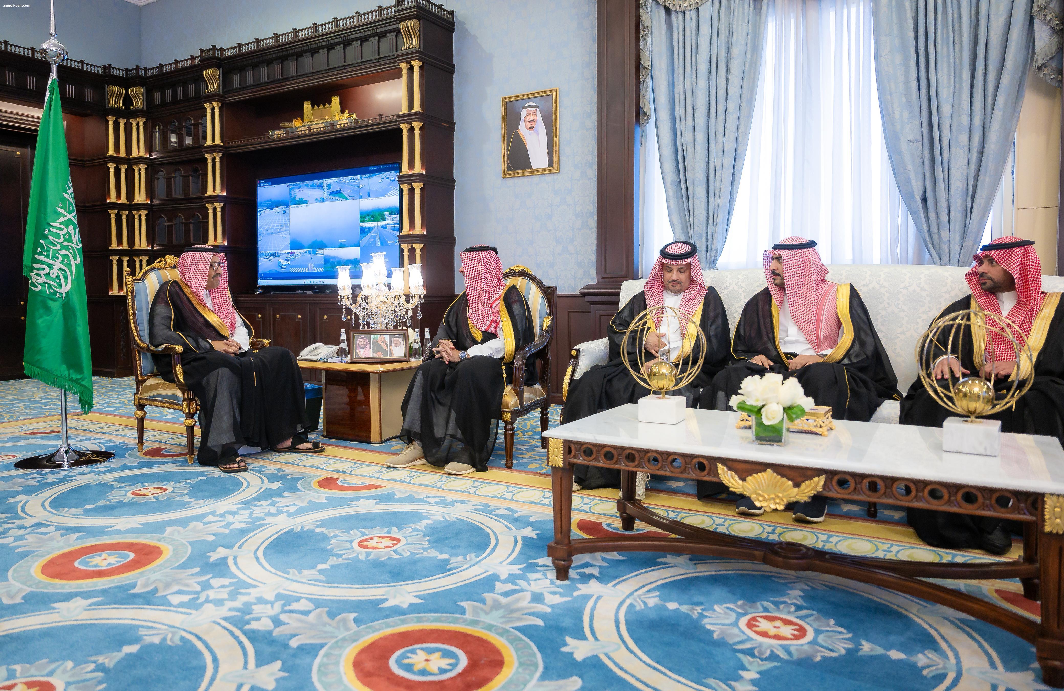 سمو أمير منطقة الباحة يستقبل الرئيس التنفيذي للشركة السعودية للاستثمار الجريء