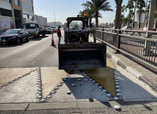 بلدية الخبر تبدأ بإزالة 