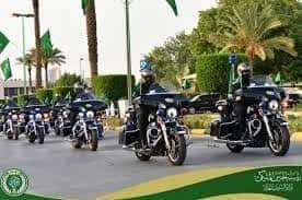 رئاسة الحرس الملكي تشارك بمسيرة كلاسيكية مميزة في اليوم الوطني ٩٢ للمملكة