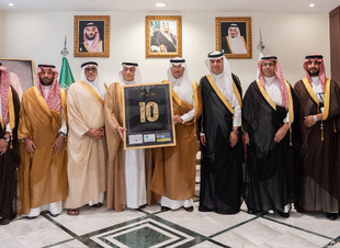سمو محافظ الأحساء يستقبل رئيس وأعضاء مجلس إدارة نادي الفتح