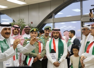 الشركة السعودية للخدمات الأرضية تحتفل باليوم الوطني الكويتي