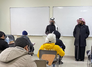 *مدير الإدارة العامة للتدريب التقني والمهني بتبوك يقف على سير الإختبارات النظرية للطلاب بالمنشآت التدريبية*