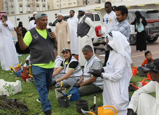 برعاية شبكة نادي الصحافة إدارة التطوع بمركز الأحياء بمكة تنظم ورشة عمل عن طرق الزراعة
