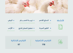 البيئة تصدر 275 ترخيصًا لمشاريع إنتاج وتربية الدواجن خلال 2021